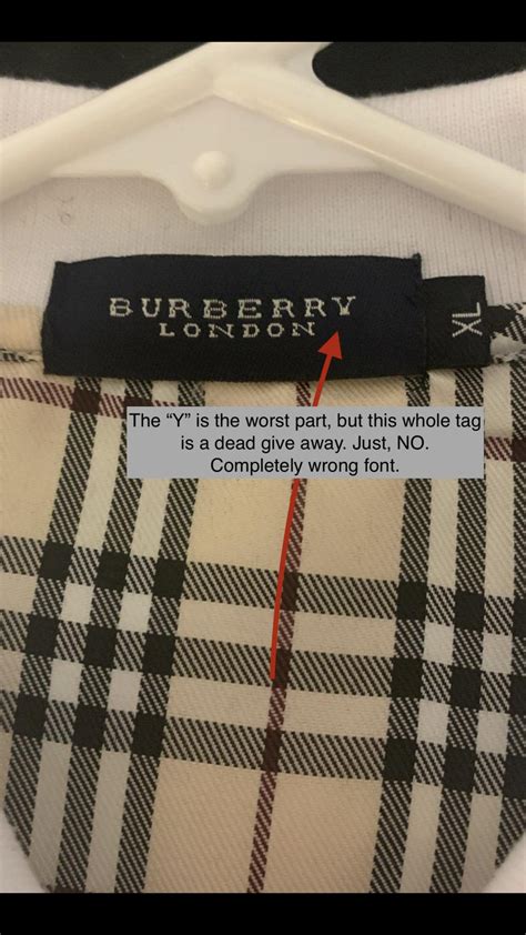 burberry authenticity check.